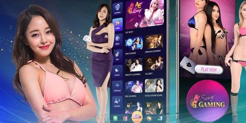 AE Sexy Casino quy tụ các nữ Dealer xinh đẹp