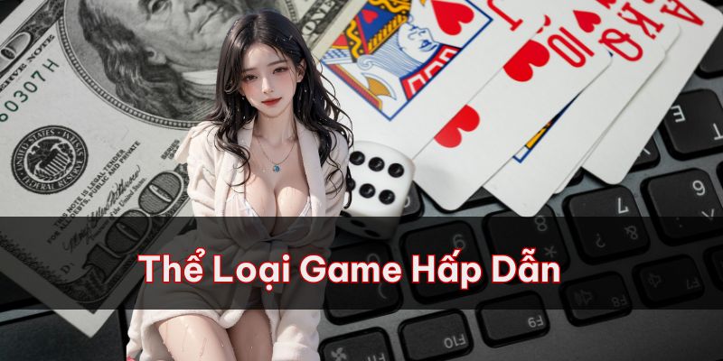 Đa dạng các thể loại game bài hấp dẫn đang được ưa chuộng