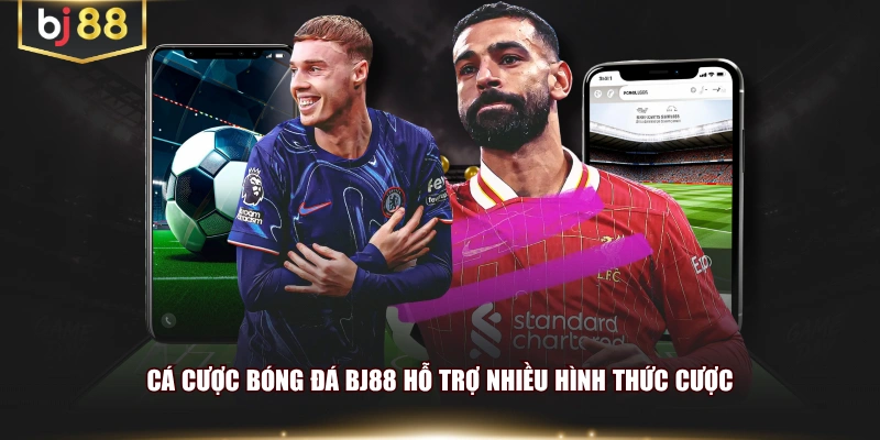 Cá cược bóng đá BJ88 hỗ trợ nhiều hình thức cược